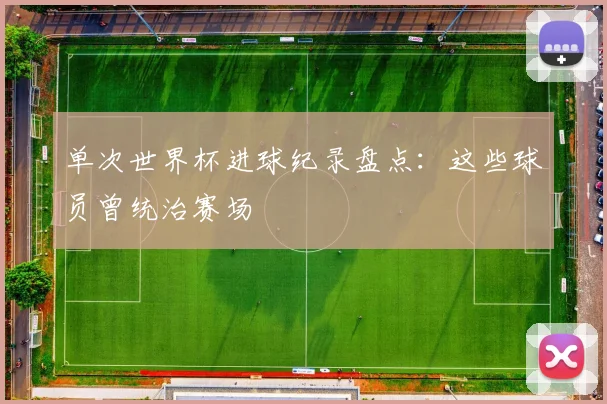 单次世界杯进球纪录盘点：这些球员曾统治赛场